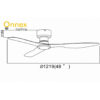 5 Fanco Co-Fan Hugger DC Ceiling Fan – Perfect for Low Ceilings