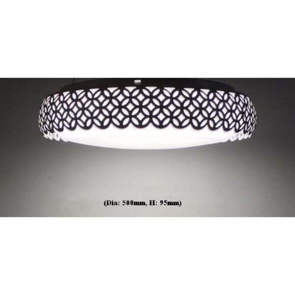 5 Orlena Halo Pendant Light (3 Tone)