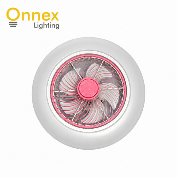 7 Light Fan (25W) RGB with Remote