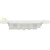 Schneider Vivace E, 13A, 250V, 1/2 gang(s), white, Switched socket